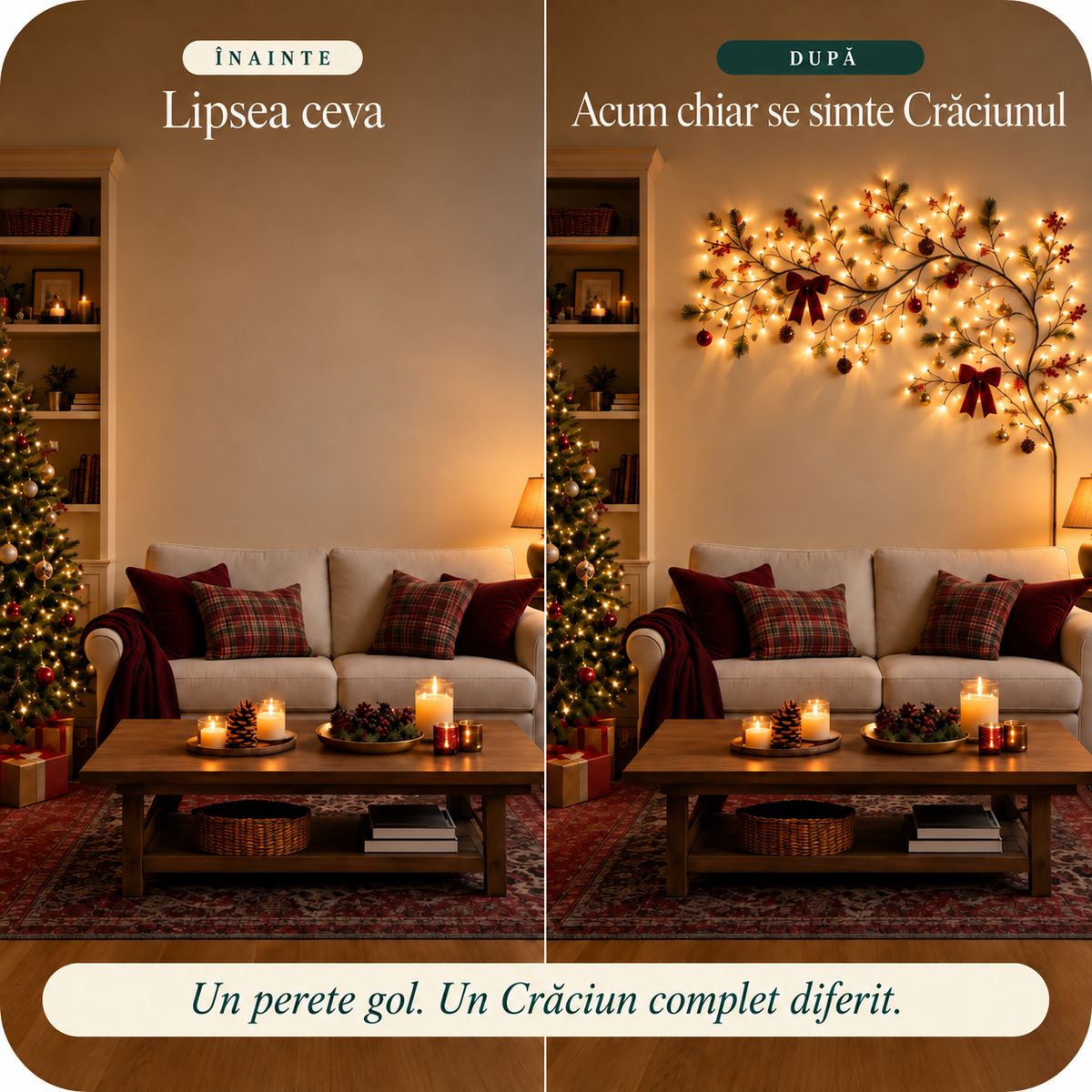 LumiBranch – Ghirlandă Luminoasă tip Ramură