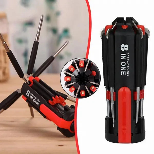 Șurubelniță Multitool 8 în 1 cu lanternă