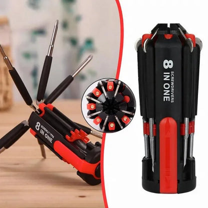 Șurubelniță Multitool 8 în 1 cu lanternă