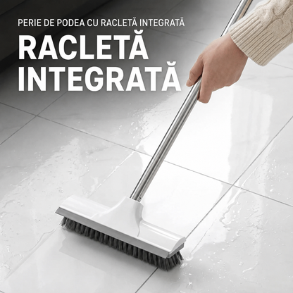 Perie Magică pentru Curățarea Podelelor cu Racletă