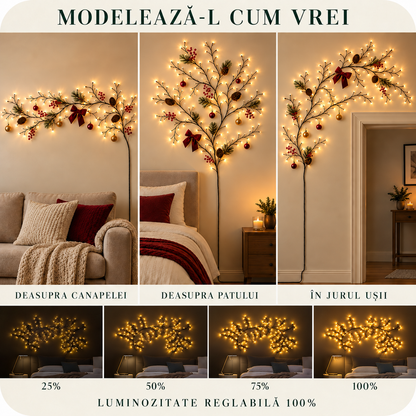 LumiBranch – Ghirlandă Luminoasă tip Ramură