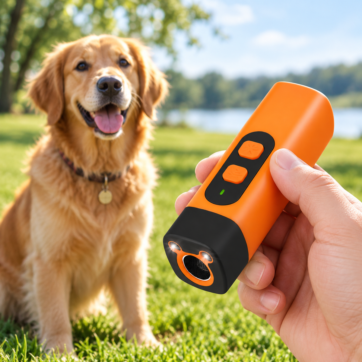 BarkAway – Dispozitiv Ultrasonic Portabil pentru Dresajul Câinilor