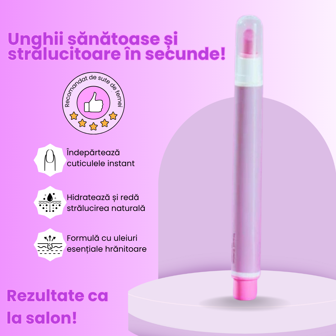 NailGloss - Cuticule catifelate și îngrijite în câteva secunde